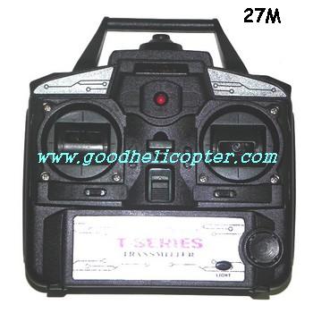 mjx-t-series-t04-t604 helicopter parts transmitter (27M)